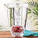 Acryl-Krug zum Kühlen & Infusing BPA-frei – ungiftig – Frucht-Infuser mit Eiskühlkammer – für ganzjährige Getränke – 3 Quart (96 0Z)