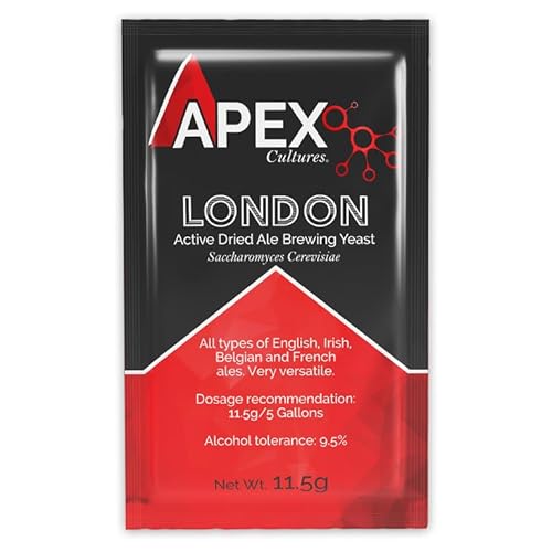 Apex Cultures LONDON ALE Dry British Ale Yeast 11.5g Packet