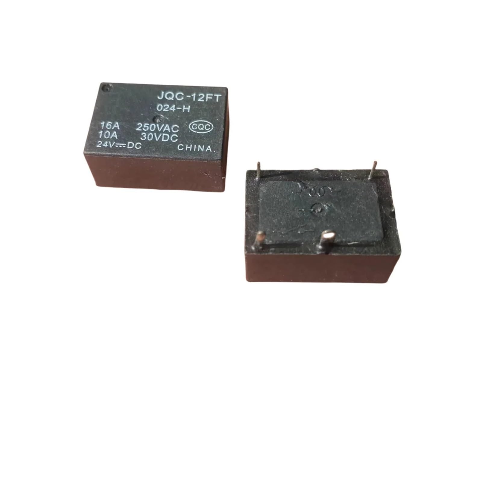 ICXLPMC 5PCS JQC-12FT 024-H 24VDC 4Pin 16A