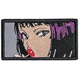 SHEVRONESS Anime Girl Lolipop Tactical Funny Morale Patch for Hats, Vests, Jeans, Backpacks, All Clothes, and Gear - Highly Durable and Incredibly Resistant to Fading and Tearing - 3.2 x 1.7 in