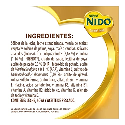 Proteínas, leche gold Marca Nestlé Baby & Me (3)