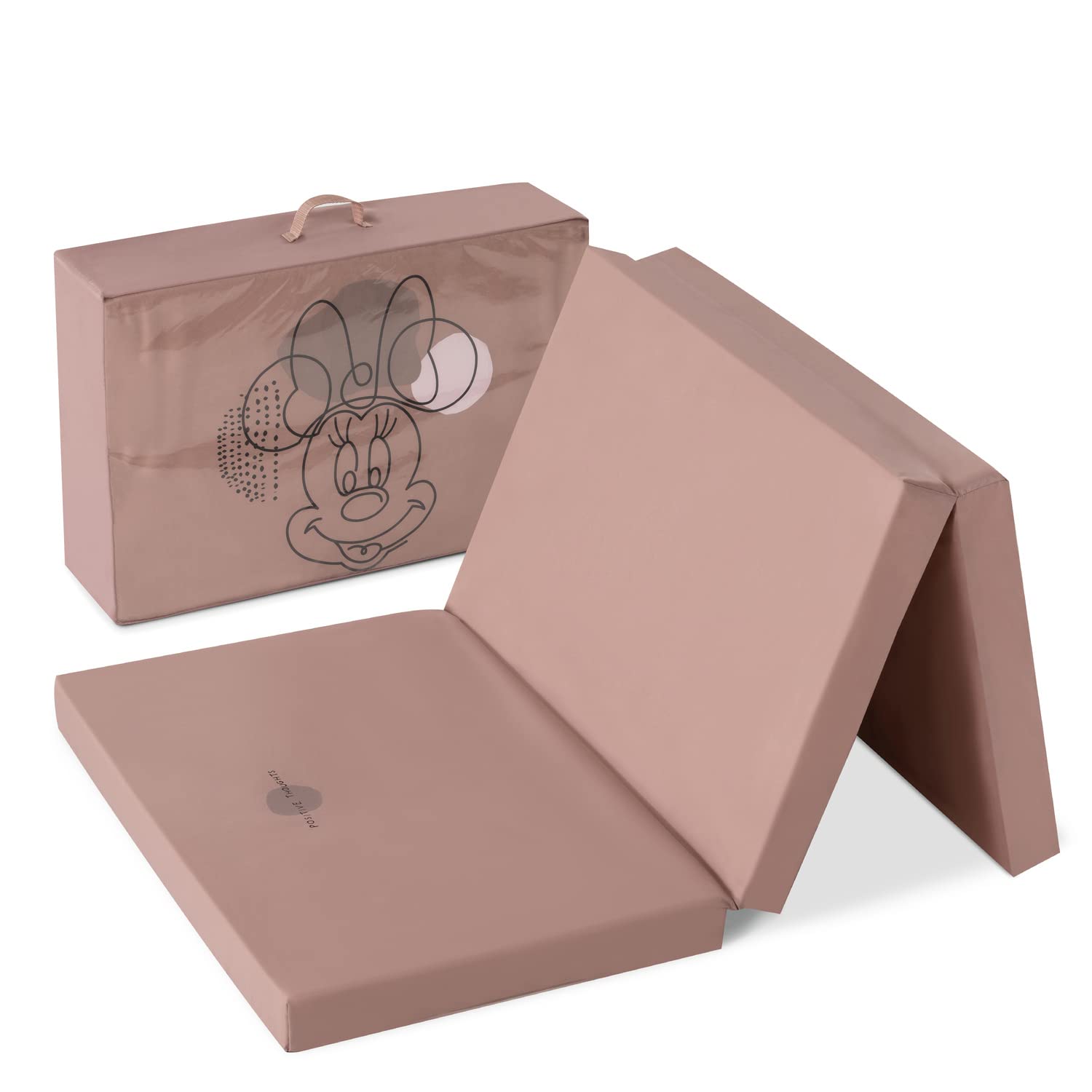 Hauck Sleeper, Comfortabel Matras Voor Campingbedje 60 X 120 Cm, 6 Cm 6 Cm Dik Opvouwbaar En Speelkleed In Drie Delen Ademend Wasbaar Inclusief Draagtas Gecertificeerde Stoffen 629555114