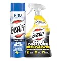 Bundle of Easy-Off Fume Free Oven Cleaner Spray, Lemon, 24oz, Removes Grease + Easy Off Heavy Duty Degreaser Cleaner Spray, 32 Ounce