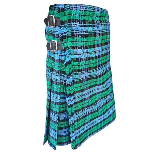 Image of AAR Mens Scottish Tartan Kilt - 13oz Highland Casual Kilt for Men - 11 Tartans