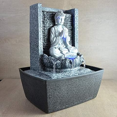 Zen'Light Fuente de Interior con Buda y Pared de Agua Cover