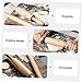 Hoement Baking Rolling Pin Solid Wood Roller Pizza and Bread Smooth for Easy Use Kitchen Tool for All Types