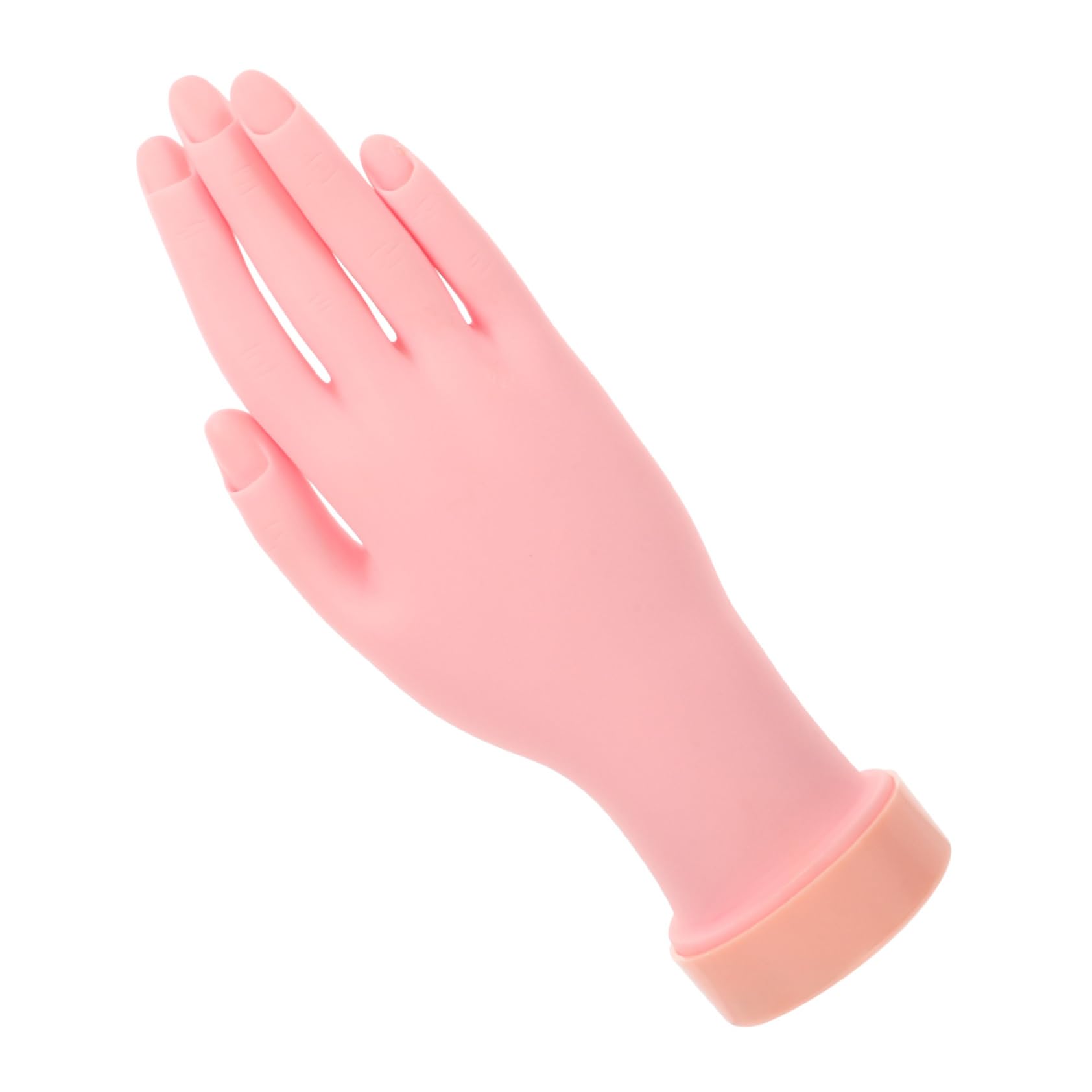 FRCOLOR 4 Uds Modelo De Mano De Entrenamiento De Manicura Práctica De Uñas Mano Falsa Mano De Práctica De Uñas Simulada Mano Artificial Para Práctica De Uñas Mano De Práctica De Uñas