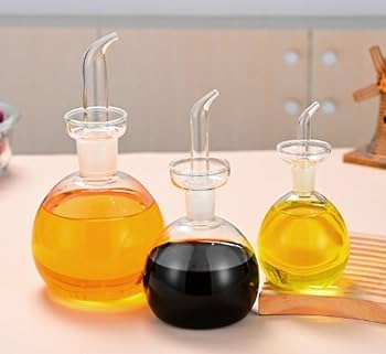 Amazon.co.jp: Farigrut 酢油タンクまたはオリーブボトル、円錐