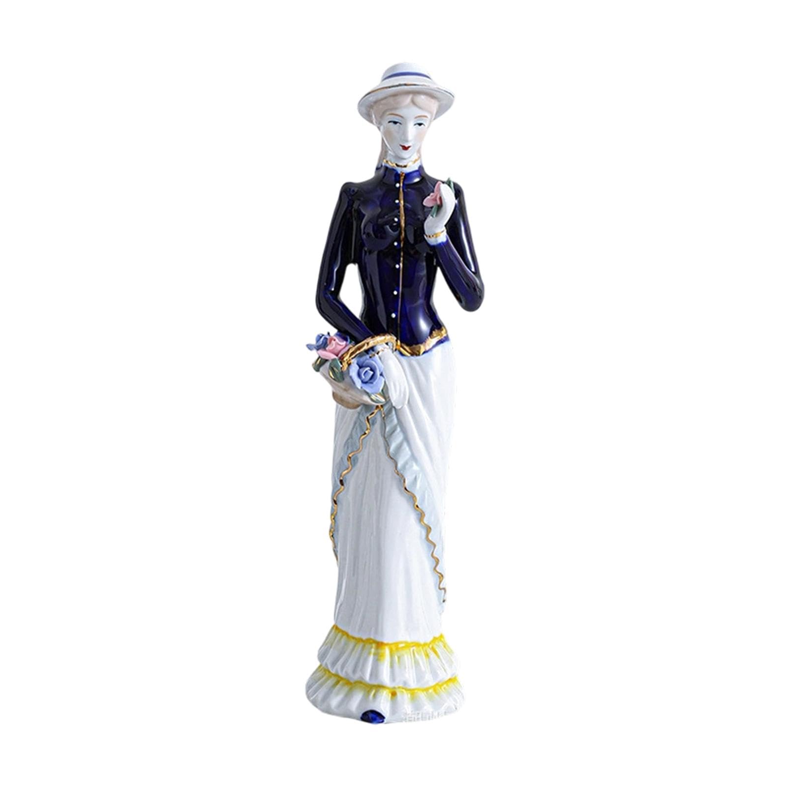 少女像置物/陶器 Amazon.co.jp: Qialexicon 陶器製 少女像 女置物 磁器 ヨーロピアン