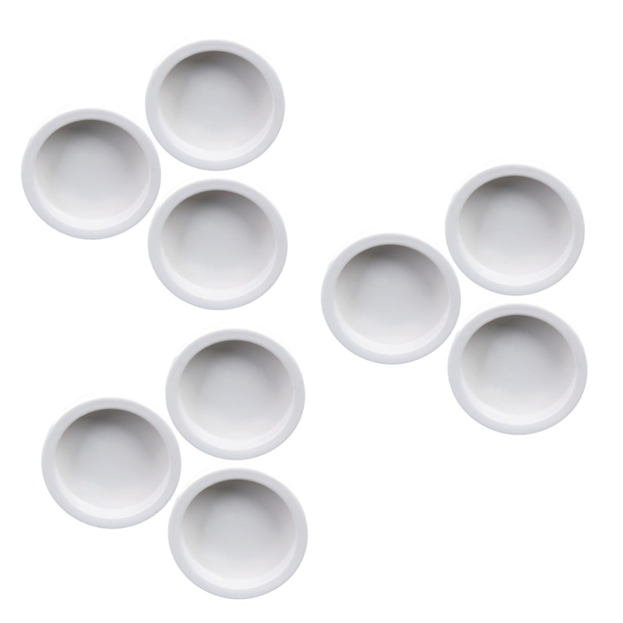 INOOMP 9pezzi Ciotole Spessper Rettili Vassoio Antiscivolo per per Lucertole Design Stabile e Facile Piccolo