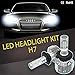 Price comparison product image KaTur H7 LED Headlight Bulb, 36W 6000K 8000Lumens IP67 Waterproof Flip Chips Headlight Conversion Kit - 3 Yr Warranty