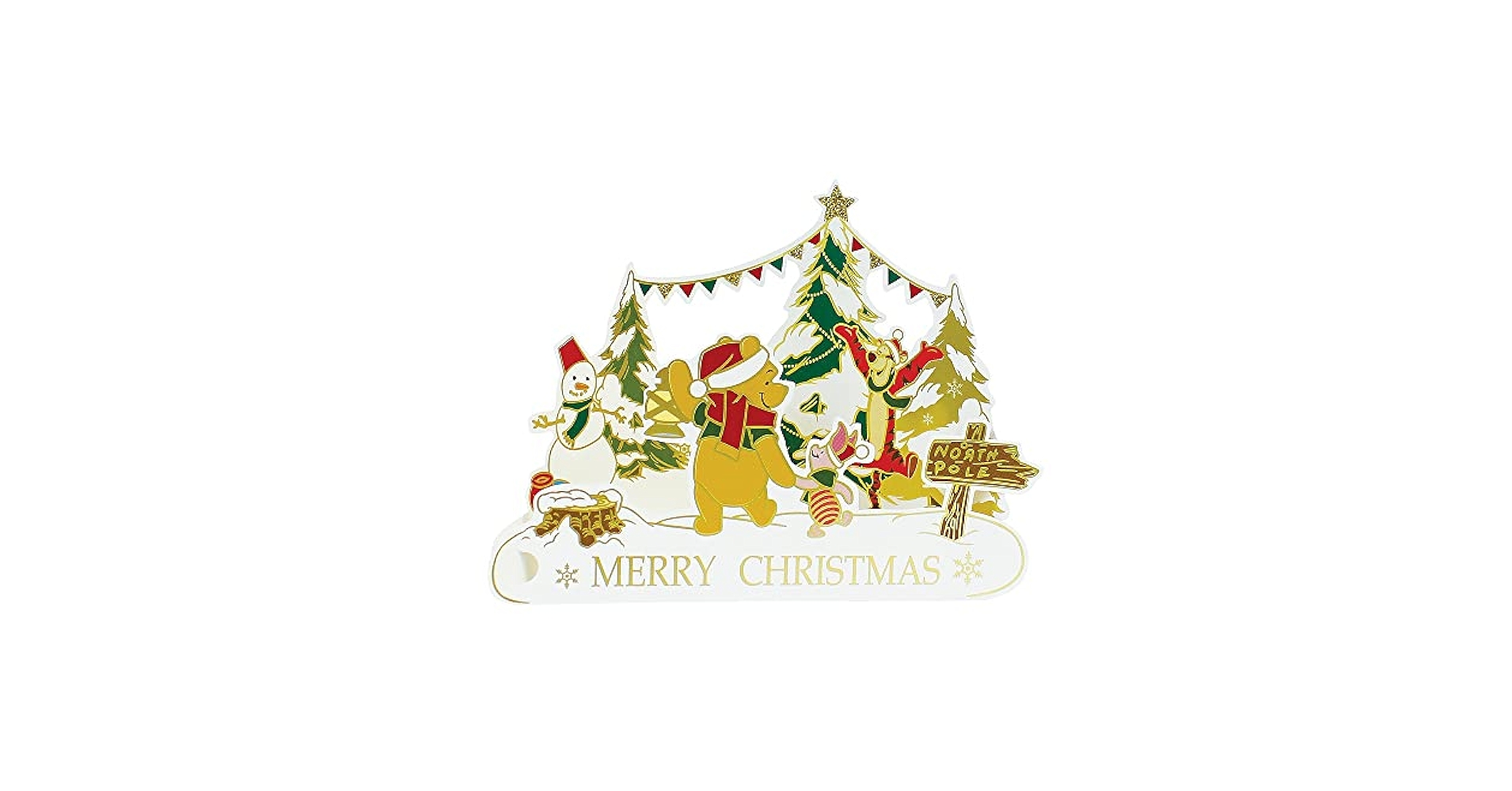 Amazon | Xmasクリスマスカード/ディズニースタンディングカード