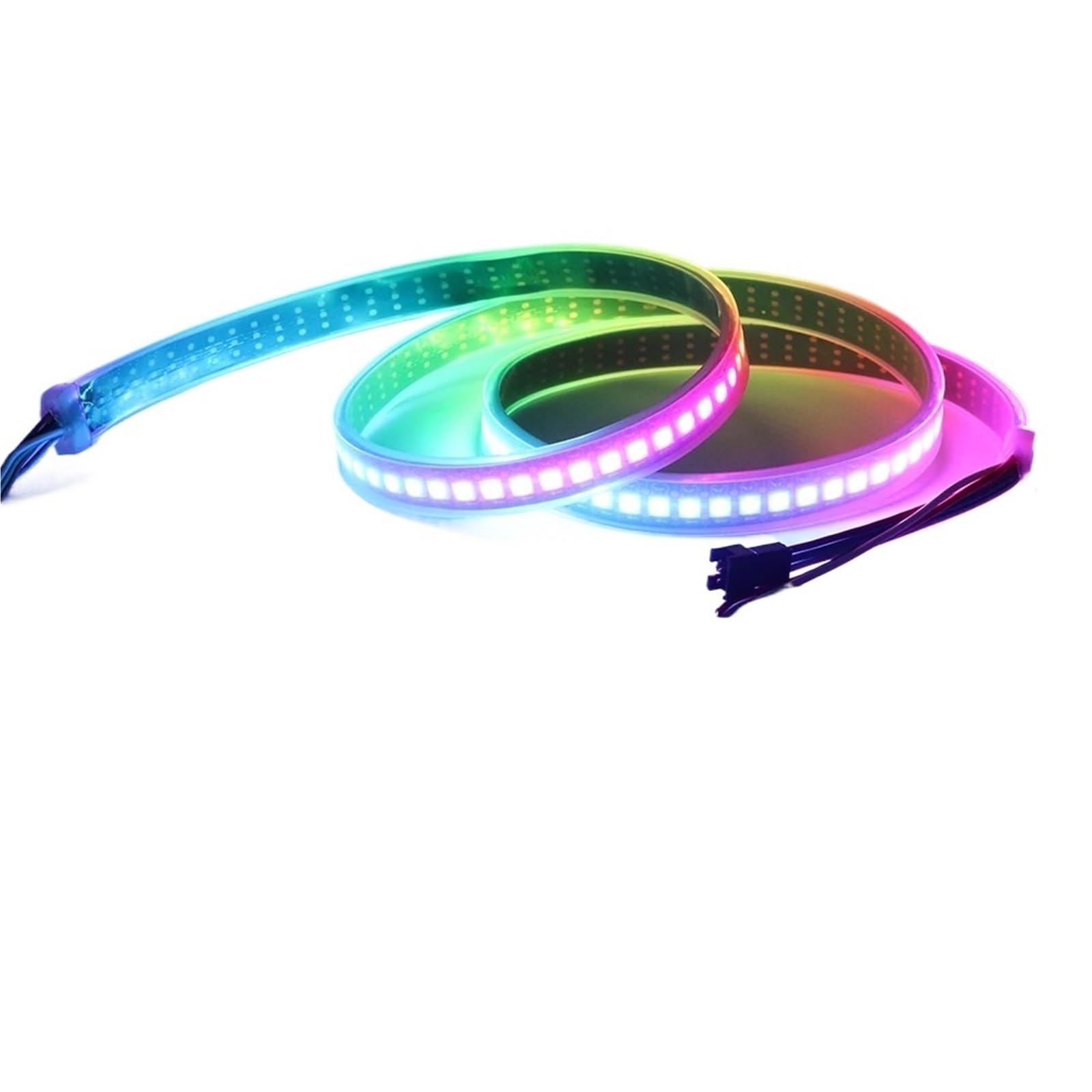 Tira de luces Led RGBW 4 en 1, 30/60/144 Leds/píxeles, iluminación direccionable Individual IP30/IP65/IP67 DC5V, 1 Uds. SK6812 (Similar WS2812B)(RGBNW,WHITE PCB_5M 30 IP67)