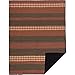 VHC Brands, Beckham, Cotton, 68Wx86L, Twin Quilt, Red