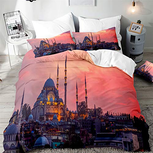 Fansu Juego de Ropa de Cama 220x240,Impresión