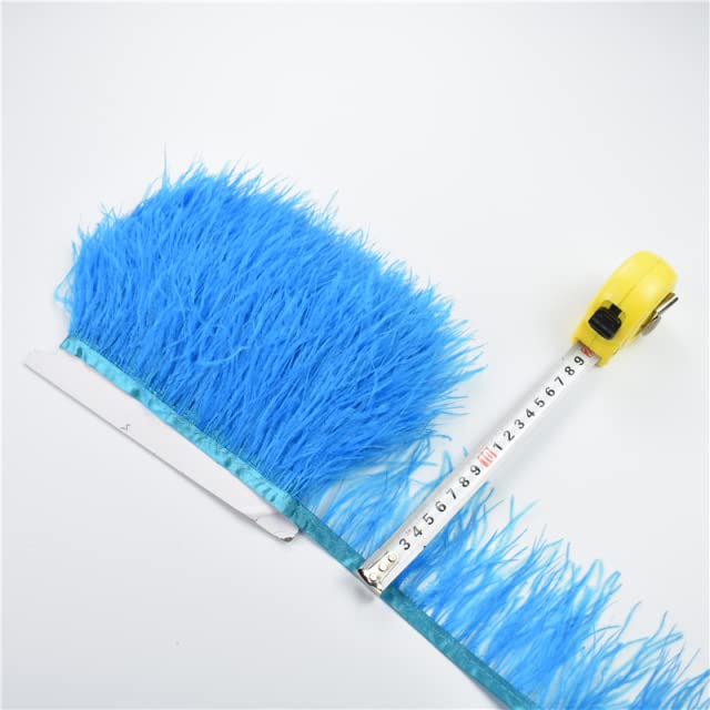 Nastro Con Piume Di Struzzo Da 1 Metro, 10 15/15 18/18 22 Cm - Foto 12