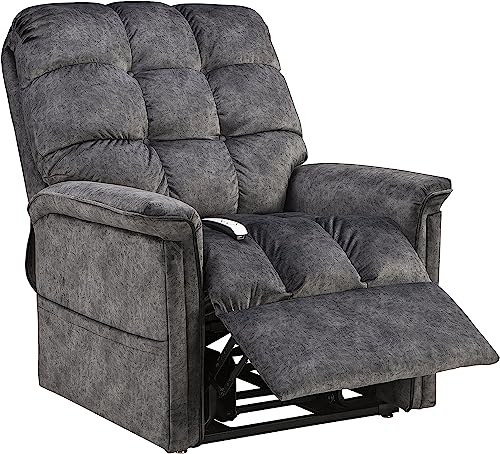 Sillón Plegable Tela Gris miniatura 3