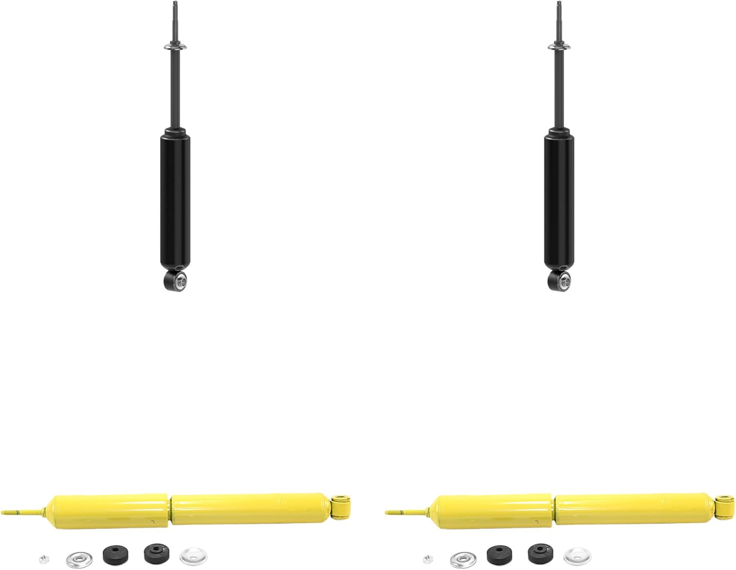 Monroe 1001637VK 4 Pc Front and Rear Shock Absorber Set for Ford F-100