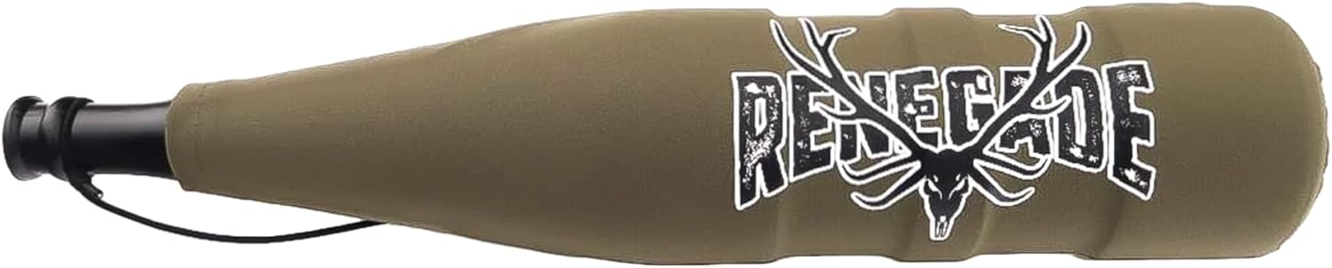 Phelps Game Calls Renegade Elk Bugle Tube - Shortened Professional Elk Bugling System with Corrugated Chamber for Extreme Volume and Diaphragm Use