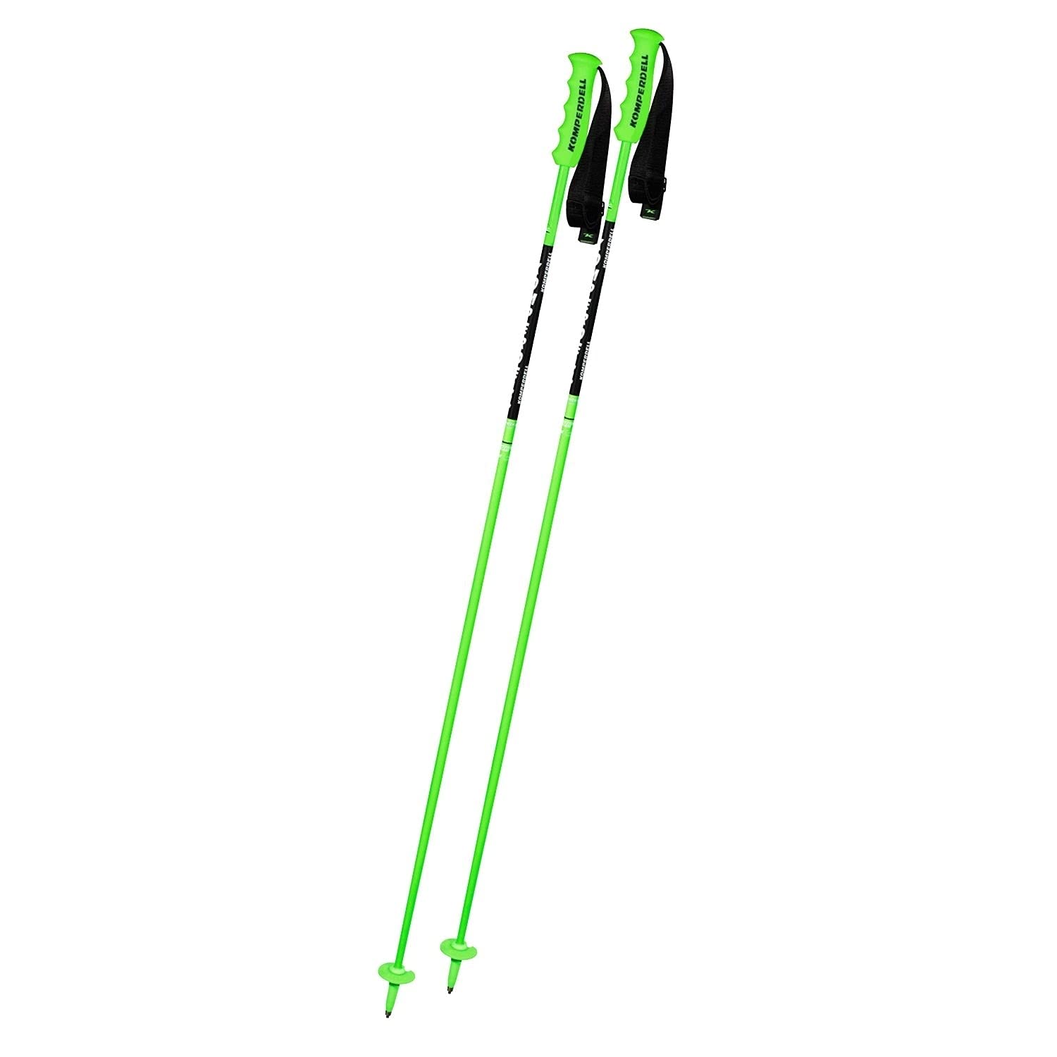 Komperdell Carbon Race Skistöcke 1464201-48 Nationalteam Green 135 cm Grün - 48 Race Green