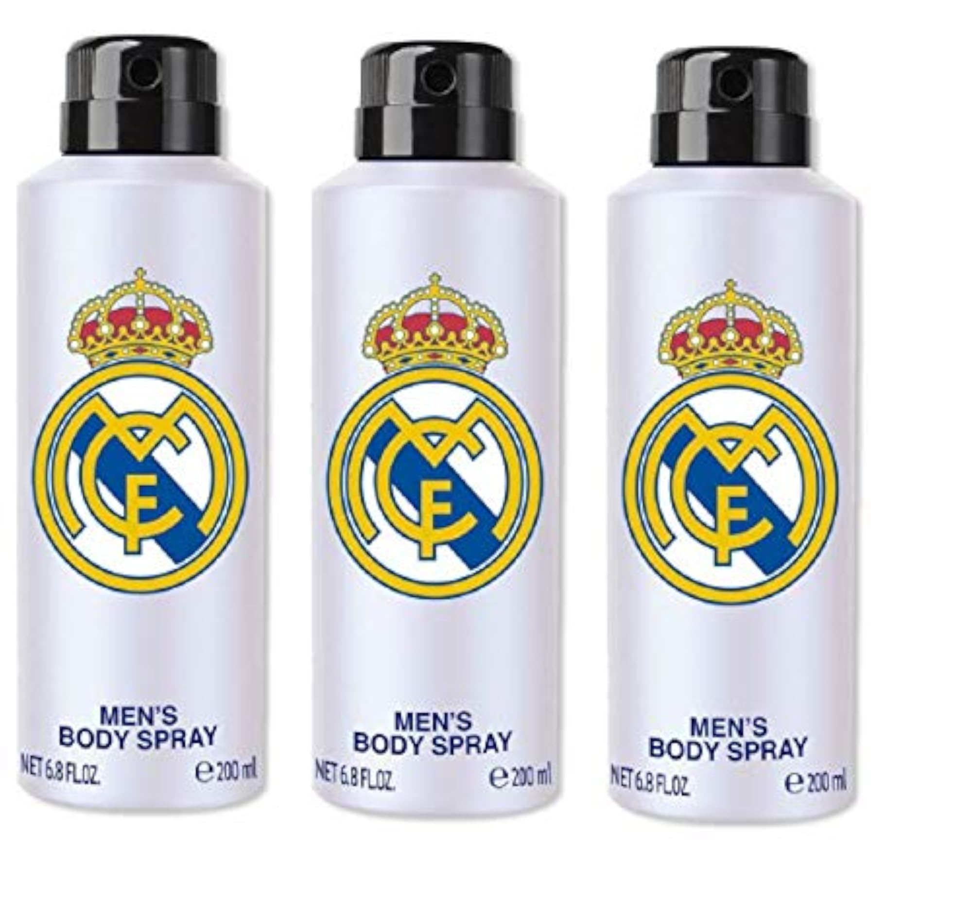 Men's Original White Combo Pack of 3 Deodorant Spray