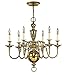Hinkley Lighting 4416BB Cambridge 6 Light Chandeliers in Burnished Brass
