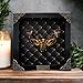 VINADECOR Real Death Head Moth Acherontia Entomology Black Wooden Frame Handmade - Skull Moth Frame Taxidermy Taxadermy K18-01-NEM