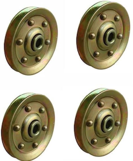 Extra Heavy Duty Garage Door Pulley - 3 INCH 200LB (4 Pack) - - 
