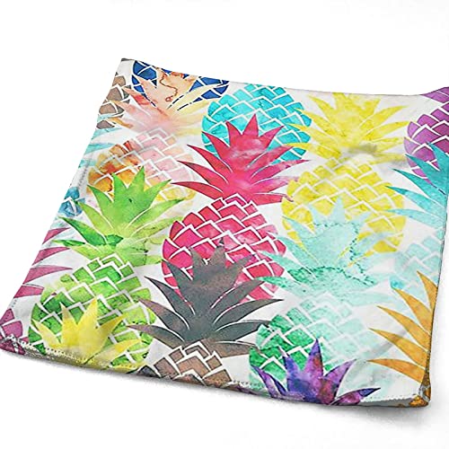 Xwqwer Hawaiian Tropical Pineapple Hand Towels Ultra Soft Highly Absorbent Bathroom Towel， Multipurpose Kitchen Dish Guest Towel For Gym, Hotel, Spa And Home Decor(27.5 X 12 In) #TOP1