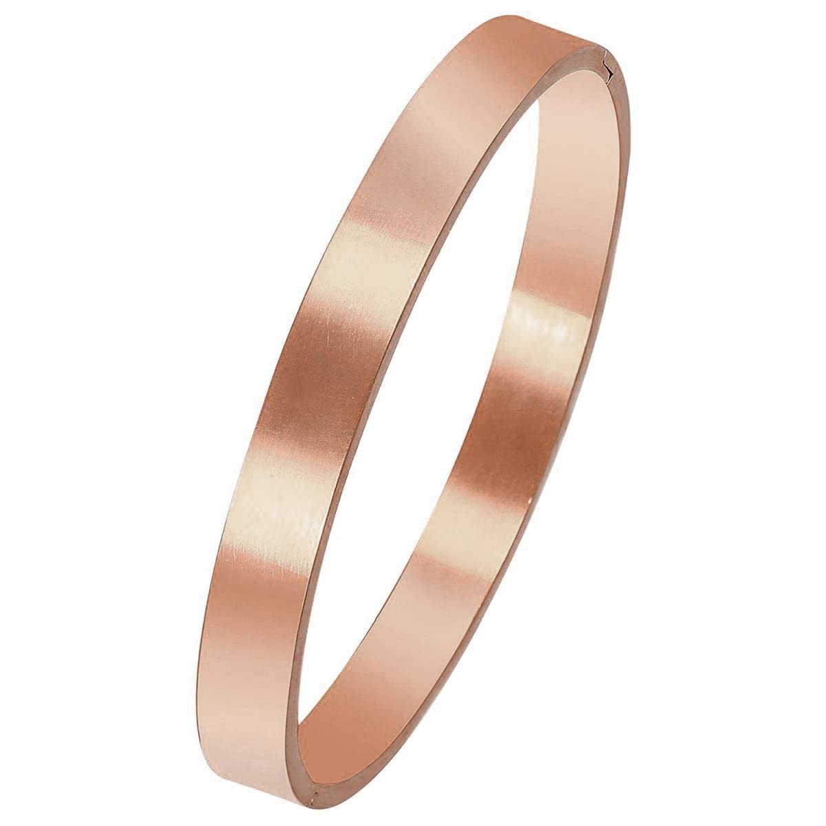 ZIVOM® Solid Rose Gold Stainless Steel Kada Bangle Bracelet For Men (B09Q662798) Amazon Price History, Amazon Price Tracker
