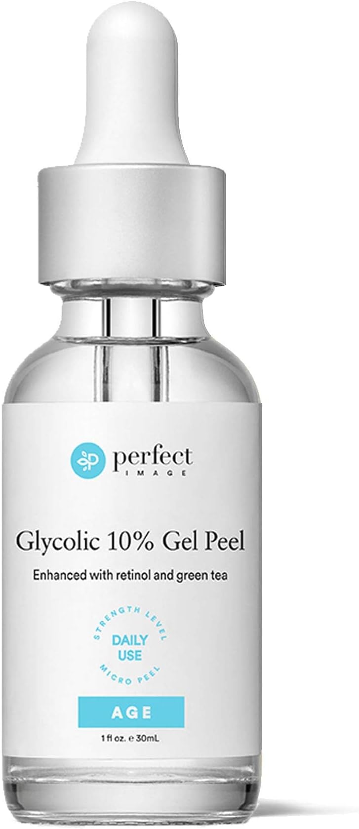 Glycolic Gel Peel - Enhanced with Retinol and Green Tea Extract (10% Strength)