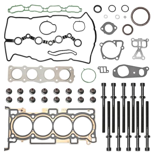 Image of Head Gasket Set with Bolts fit for 2015-2020 Hyundai Kia Sonata Tucson Optima Sportage Sorento Santa Fe Sport 2.4L L4 DOHC 22311-2GGB0 22441-2GGA0 ES72465
