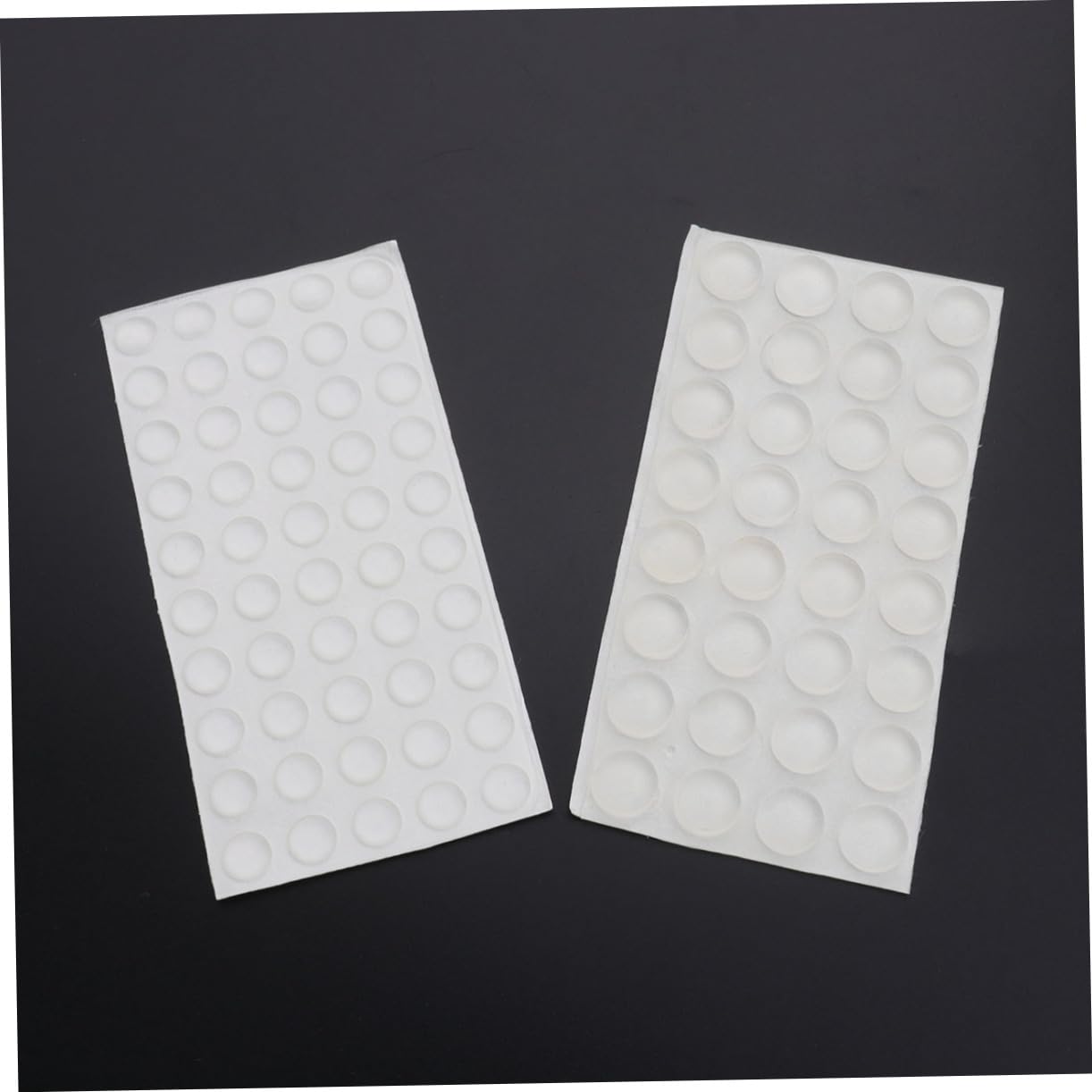 SEWACC 214Pcs Self Adhesive Transparent Silicone Cabinet Damping Pads Mute Crash Door Bumpers for Noise Reduction Collision Furniture Accessories for Cabinets
