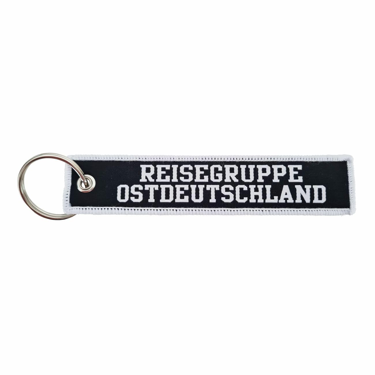Ossi Bis Zum Ende Schlüsselanhänger Mit Kunstleder – Lustiger Ossi-Spruch Für Ostalgie-Fans