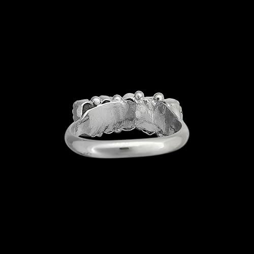 Vista 9 de Tamaño 6-925 Anillo de cabujón turquesa ovalado de la belleza durmiente de la plata esterlina, diseño rectangular segmentado, joyería de piedras