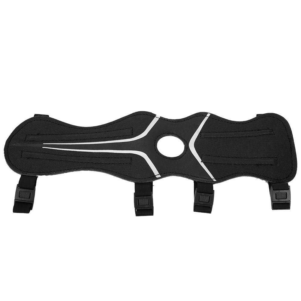 Bracciale Protezione Per Tiro Con Arco - Nylon Regolabile, Per Avambraccio, Nero - Foto 6