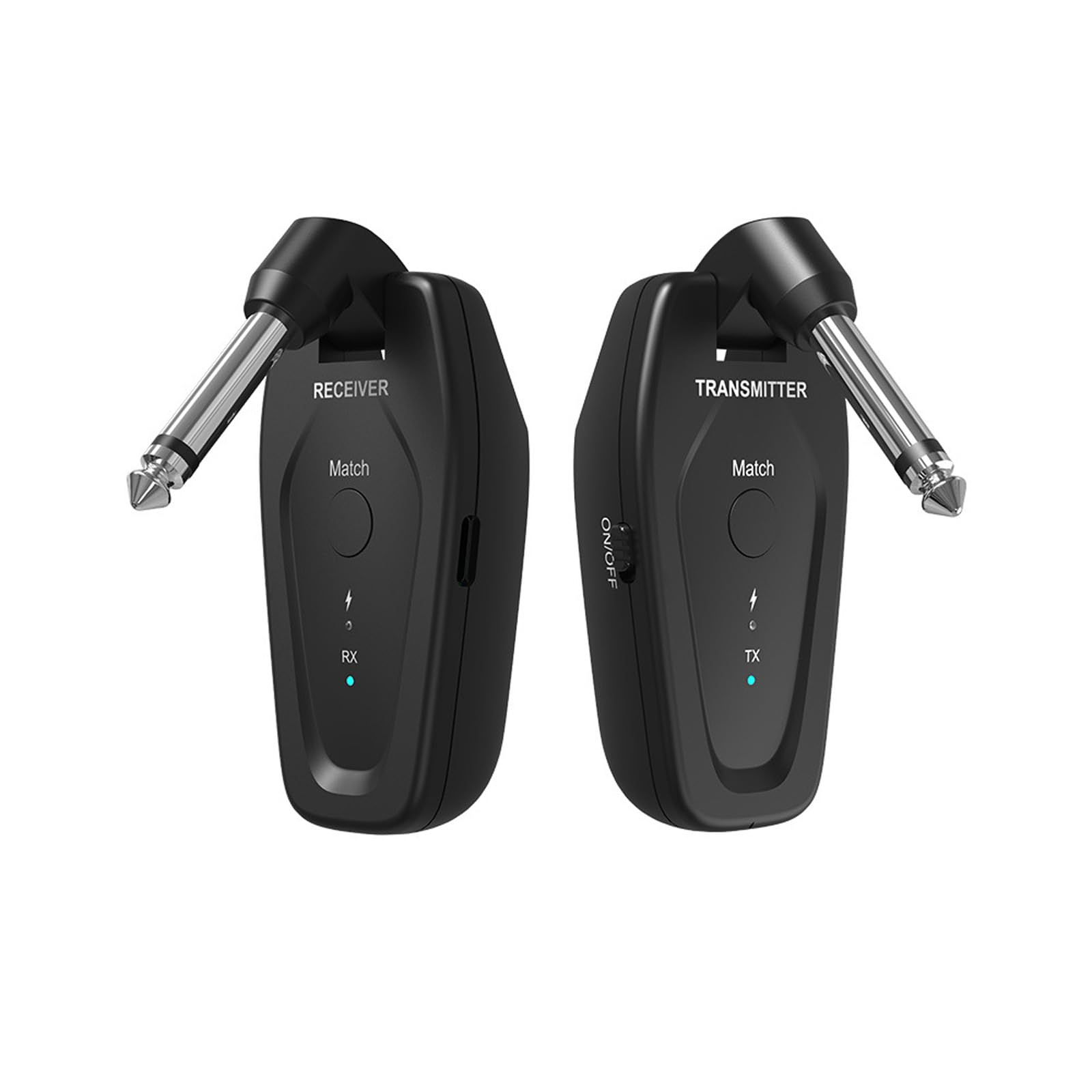 Système sans fil guitare électrique UHF DSP émetteur récepteur 2,4 GHz