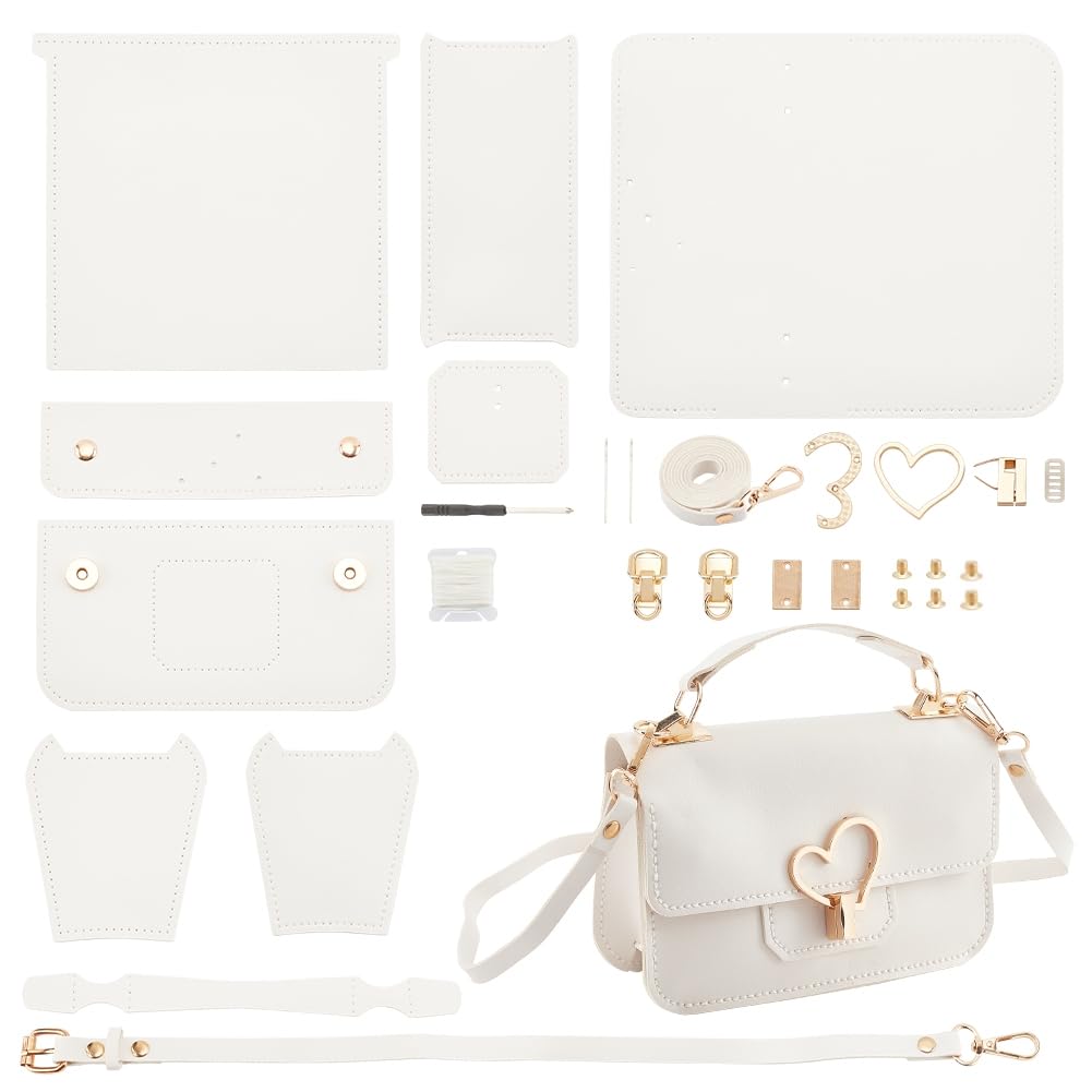 DIY Crossbody Bag Kit - Handmade Leather Purse Making -7 DIY Crossbody Bag Kit - Handmade Leather Purse Making -7