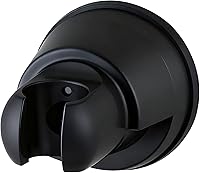 Vista 11 de Hibbent Soporte de cabezal de ducha con ventosa al vacío, soporte de cabezal de ducha extraíble, soporte de pared ajustable en altura ajustable