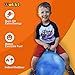 WALIKI Hop Ball Toy for Boys and Girls Ages 3-6 | Blue 18” Hopper for Relay Races & Field Day | Outdoor Fun Ball