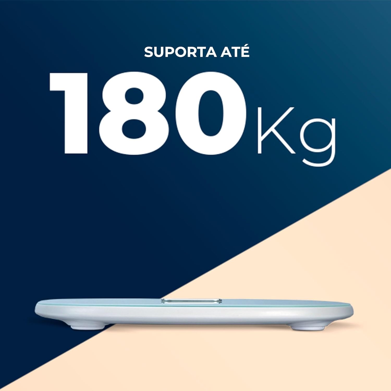 EKAZA Smart Body Composition Scale showing 180kg capacity