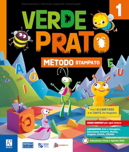 Verde prato. Metodo Quattro caratteri. Con quaderno dei primi giorni, Metodo B (4 caratteri) e carte, quaderno di scrittura, letture e grammatica, ... Con e-book. Con espansione online (Vol. 1