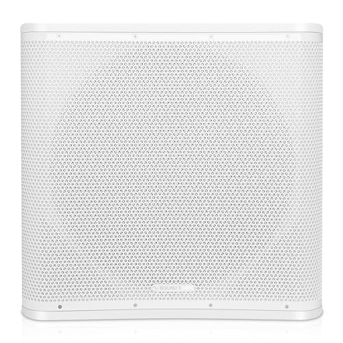 Image of Sound Town CARME Series 15 inch 1400W Class-D Powered PA Subwoofer with DSP, Low-Pass Filter, 4 inch Voice Coil, for DJs, Live Sound, Clubs, Installations, White (CARME-15SWPW)