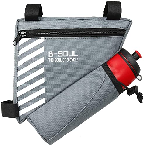 Bolsa de bicicleta para llevar herramientas en el cuadro sin que moleste al pedalear 3