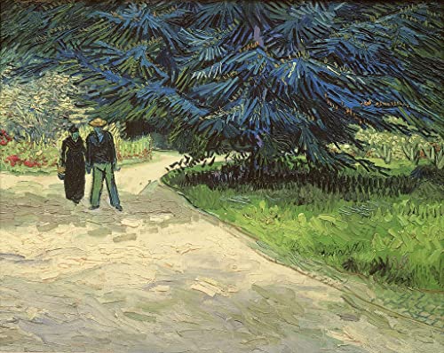 Affiche Impression Prints Le Jardin du Poète III de Van Gogh Toile Peinture Murale