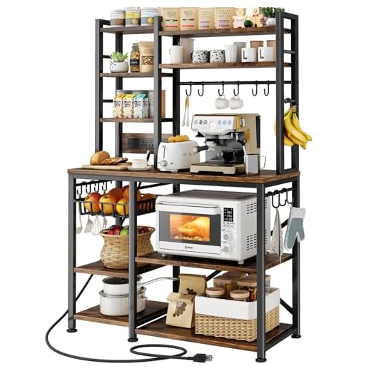 SNTD Baker Rack with Power Outlet