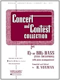 Concert and Contest Collection for Bass/Tuba (B.C.): Solo Book Only (Rubank Educational Library)