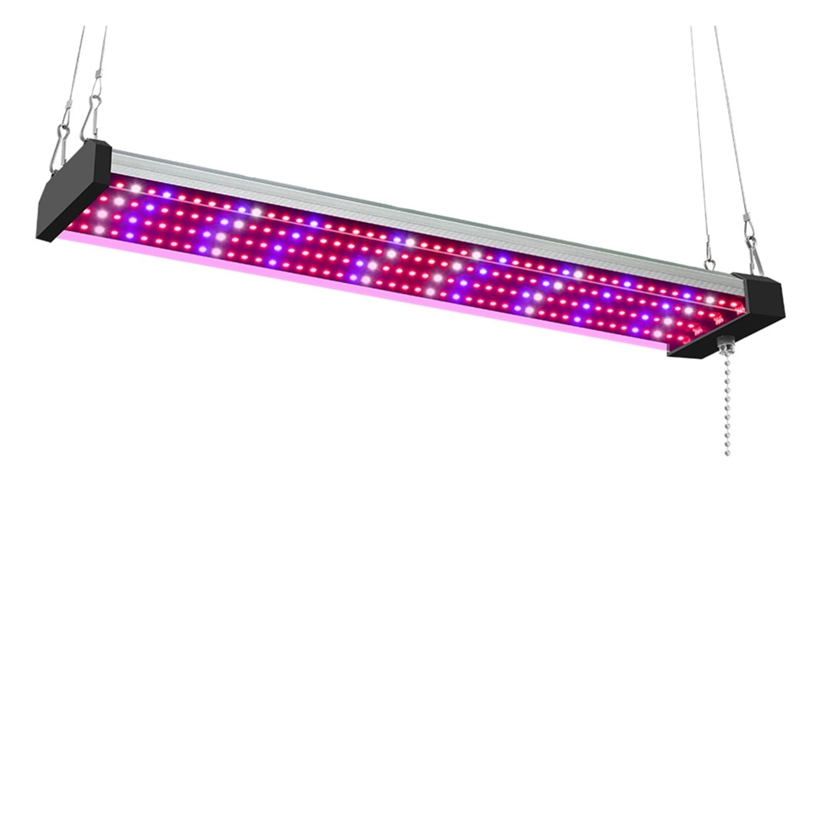 Lámpara de Planta, Luz LED conectable for cultivo de plantas, lámpara de cultivo hidropónico de espectro completo con interruptor de cadena de tracción, Panel Fitolámpara de flores vegetales for inter