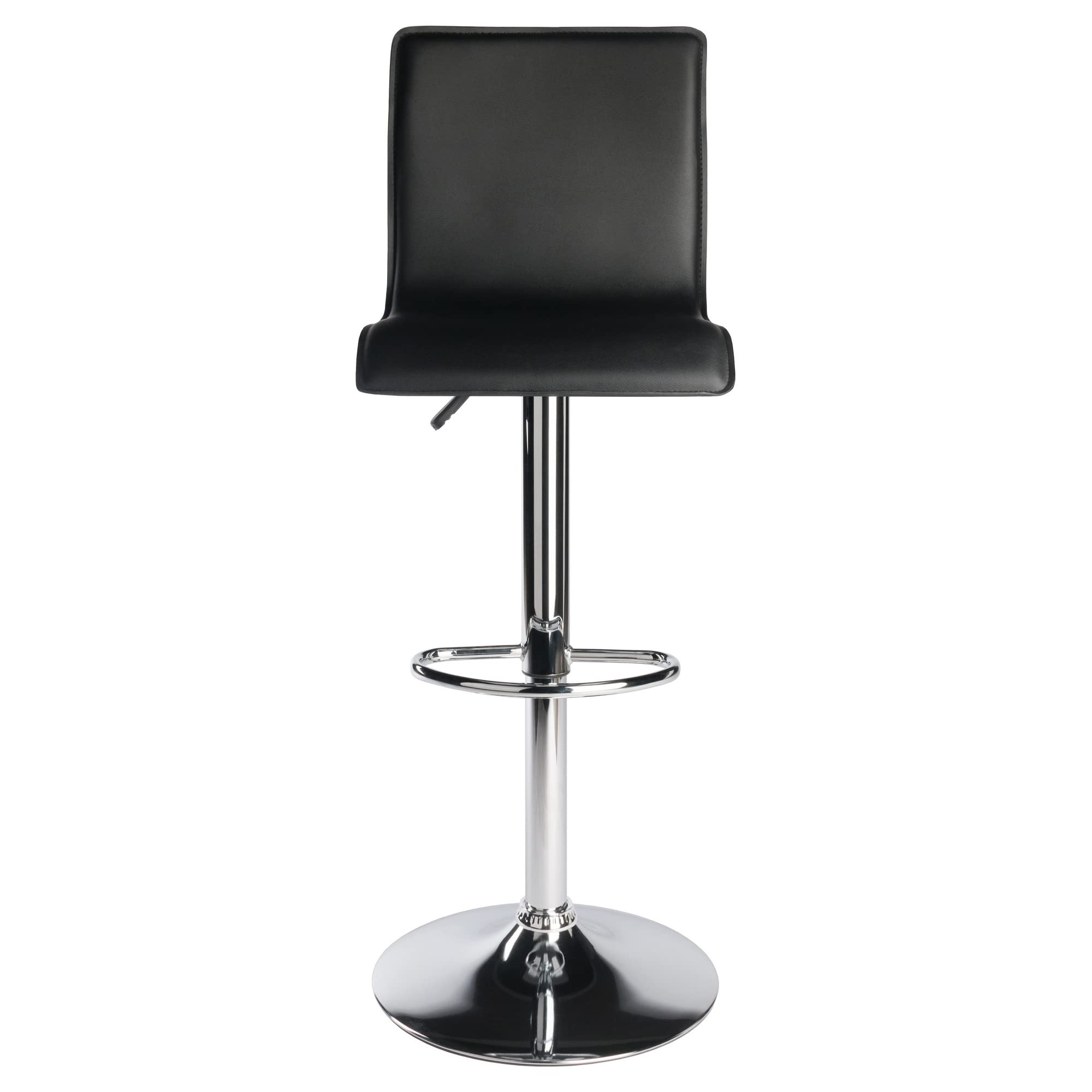 Winsome Spectrum l-back Airlift sgabello girevole, regolabile, in pelle sintetica