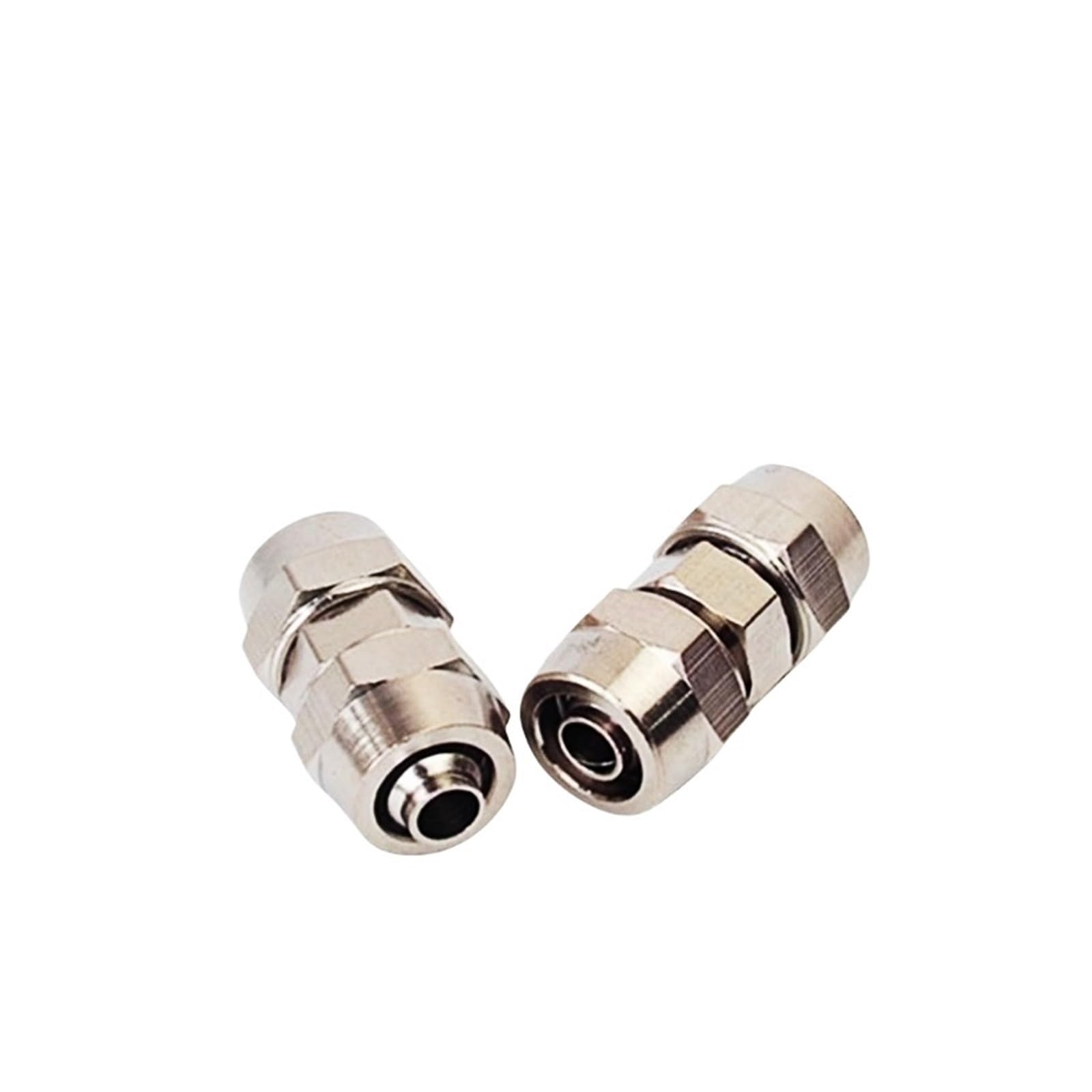 Metallo PV PE PU Attacco rapido pneumatico OD 4 6 8 10 12 14 16 MM Connettore rapido aria for collegamento rapido del tubo flessibile(K-PV10,10pcs)